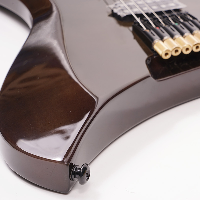 Factory Direct Headless Electric Guitar OEM ODM Customized Rock Metal Guitarra Lightweight Double Humbucker Fan Fretborad