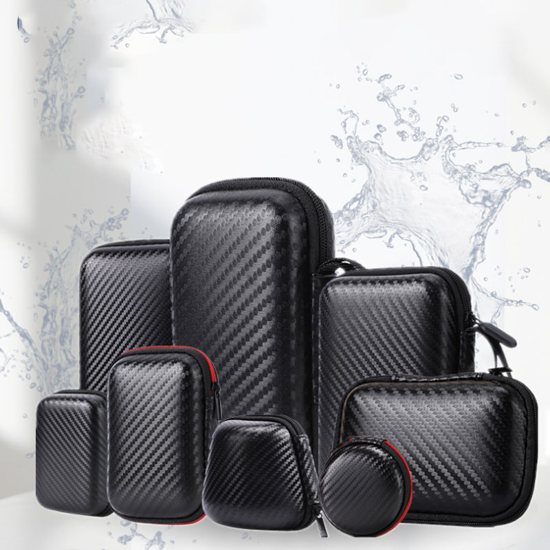 Wholesale Custom Shell Carbon Fiber Tool Storage Bag EVA Case Hard Shell for Outdoor Use