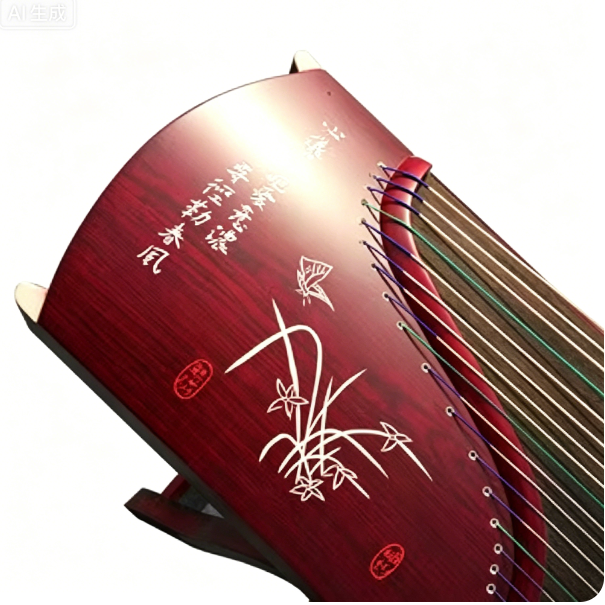 Portable Wooden Guzheng Zither for Beginner Practice and Examination Customized Color &amp; Size
