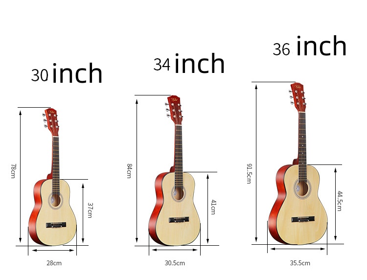 Practice Guitar Front View