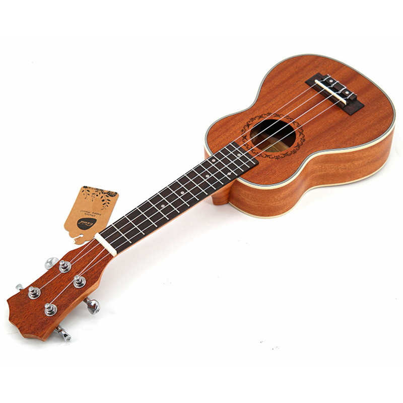 Wholesale 21/23/26 Inch Ukulele Guitar Reasonable Price OEM Customized Baritone Mini Ukulele Guitar