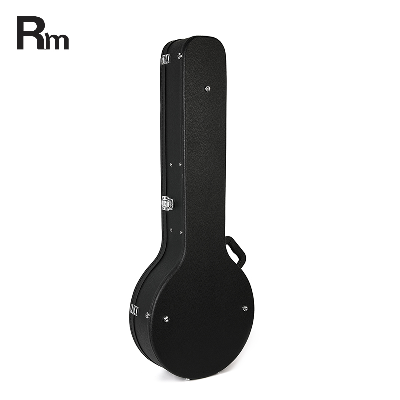 Raibonw High Quality Banjo Instrument Case OEM ODM Plywood and Leather Material Banjo Bags &amp; Cases