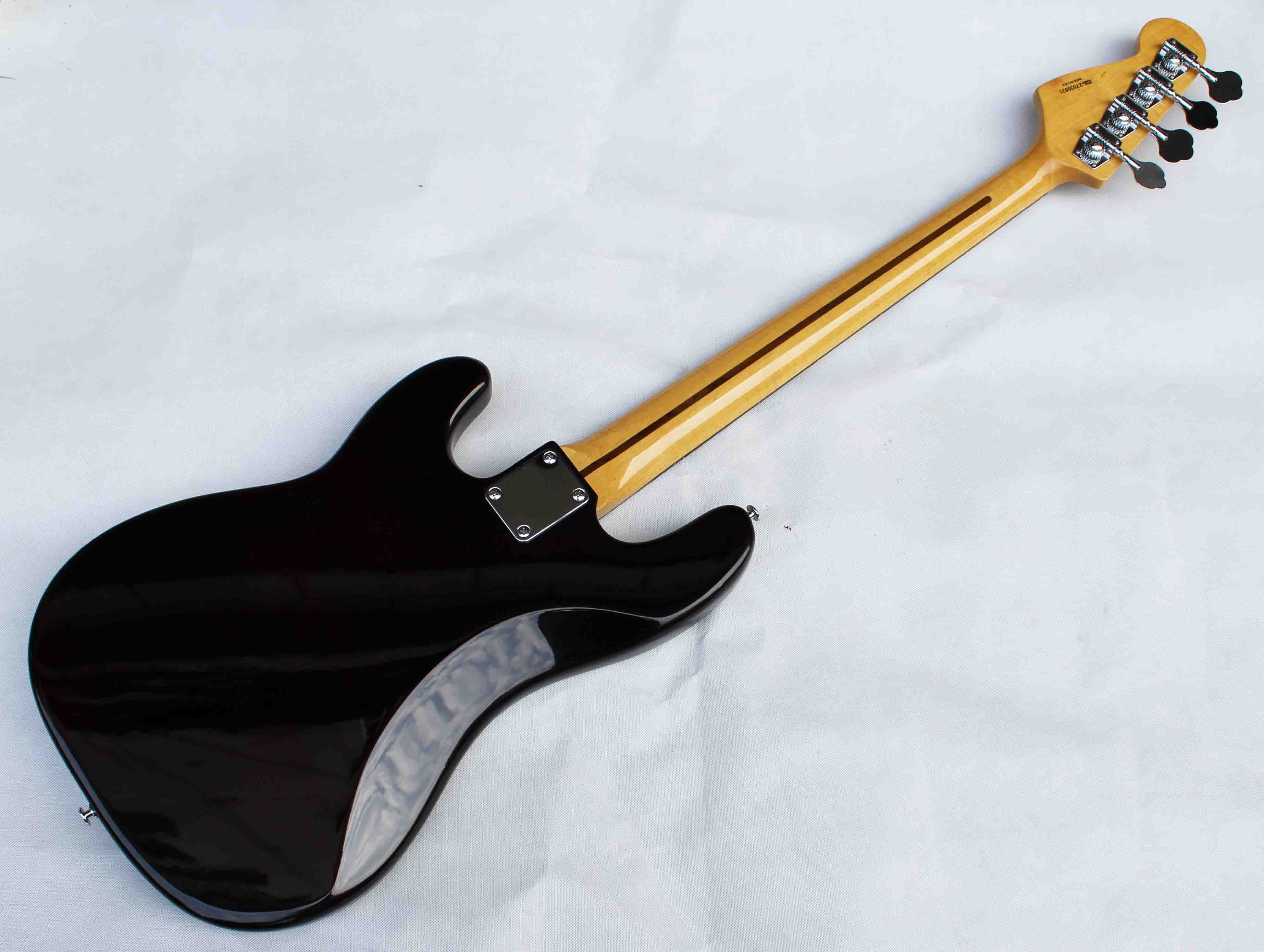 PB-FLBK China Made High Quality Fretless Electric Bass Guitar, Customized OEM logo