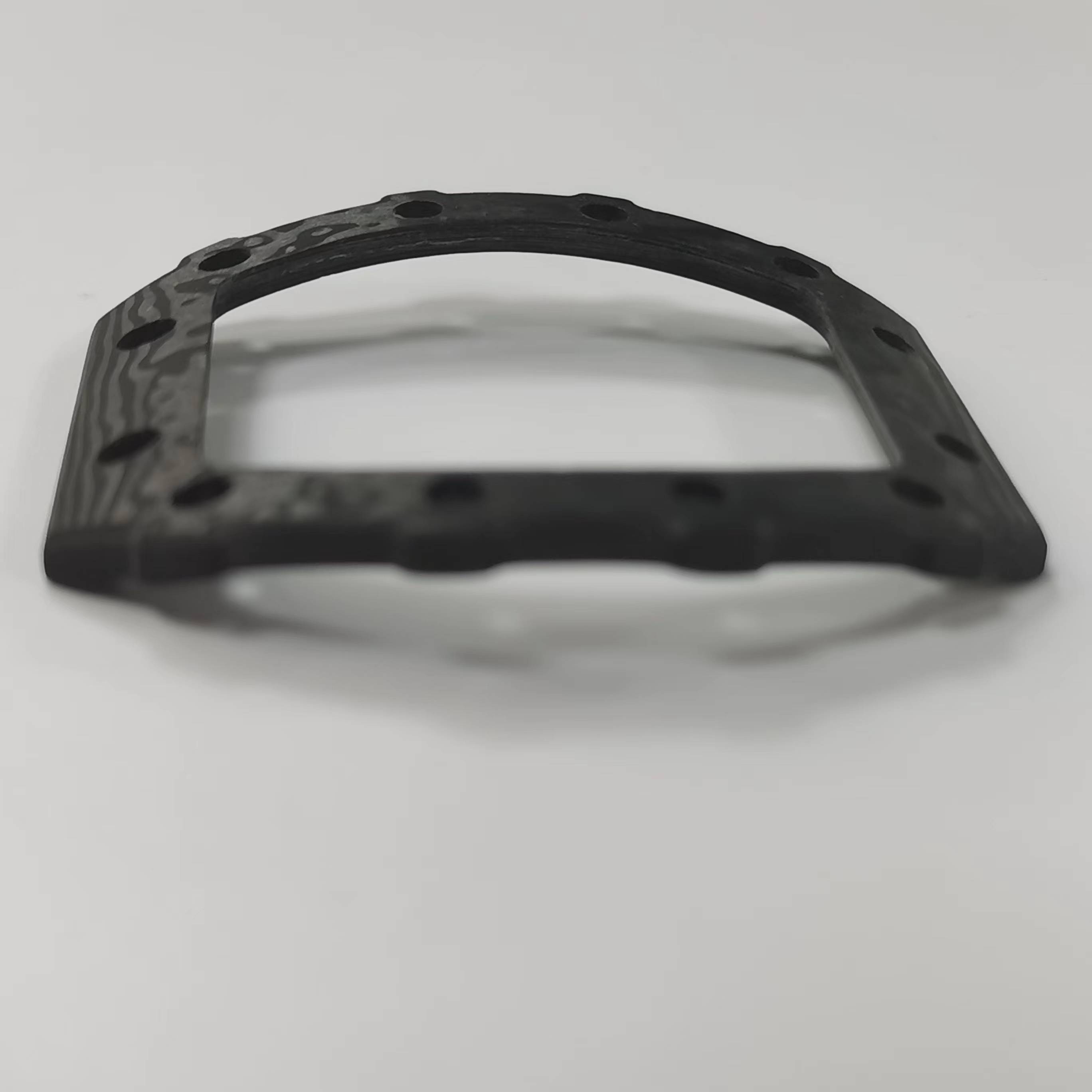 Carbon Fiber Watch case CNC Custom Factory Machining Carbon Fiber Parts Machine Components
