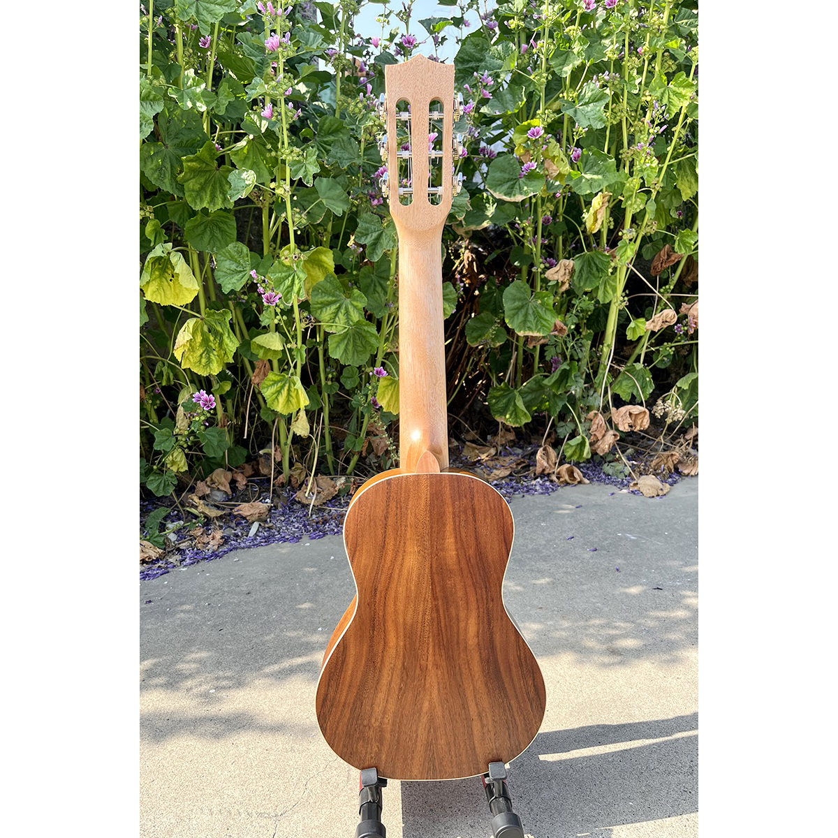 Aiersi Brand 28 Inch Hawaii Mini Guitar 6 String Koa Body Ukulele Guitar Portable Travel Ukelele Guitarlele