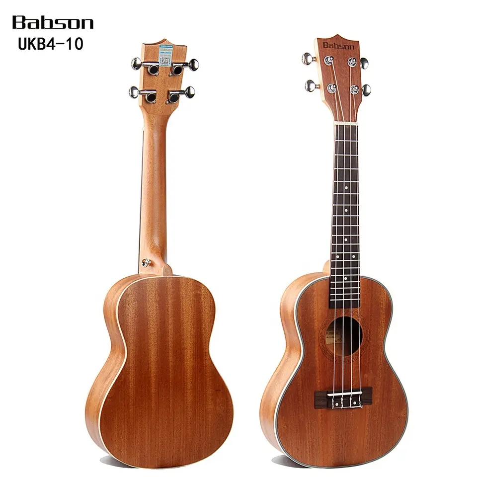 Baritone Size Wooden Ukulele China Factory 30 Inch 6 Strings Guitarlele Small Guitar