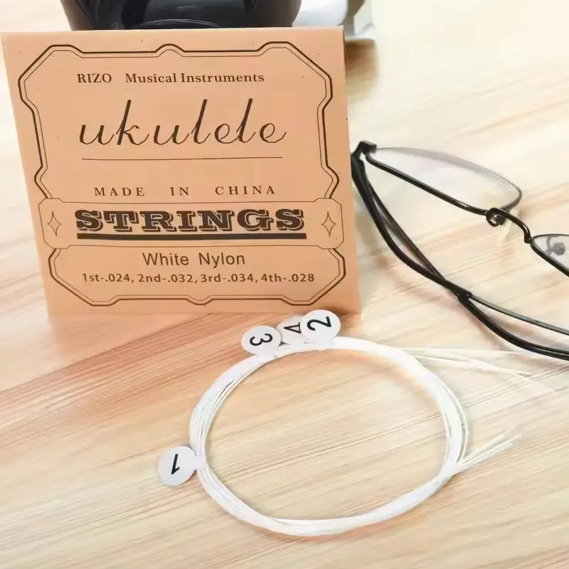 23 Inch Nylon Ukulele Strings with Kraft Packaging 26 Inch Accessory Pack for Musical Instrument Accessories