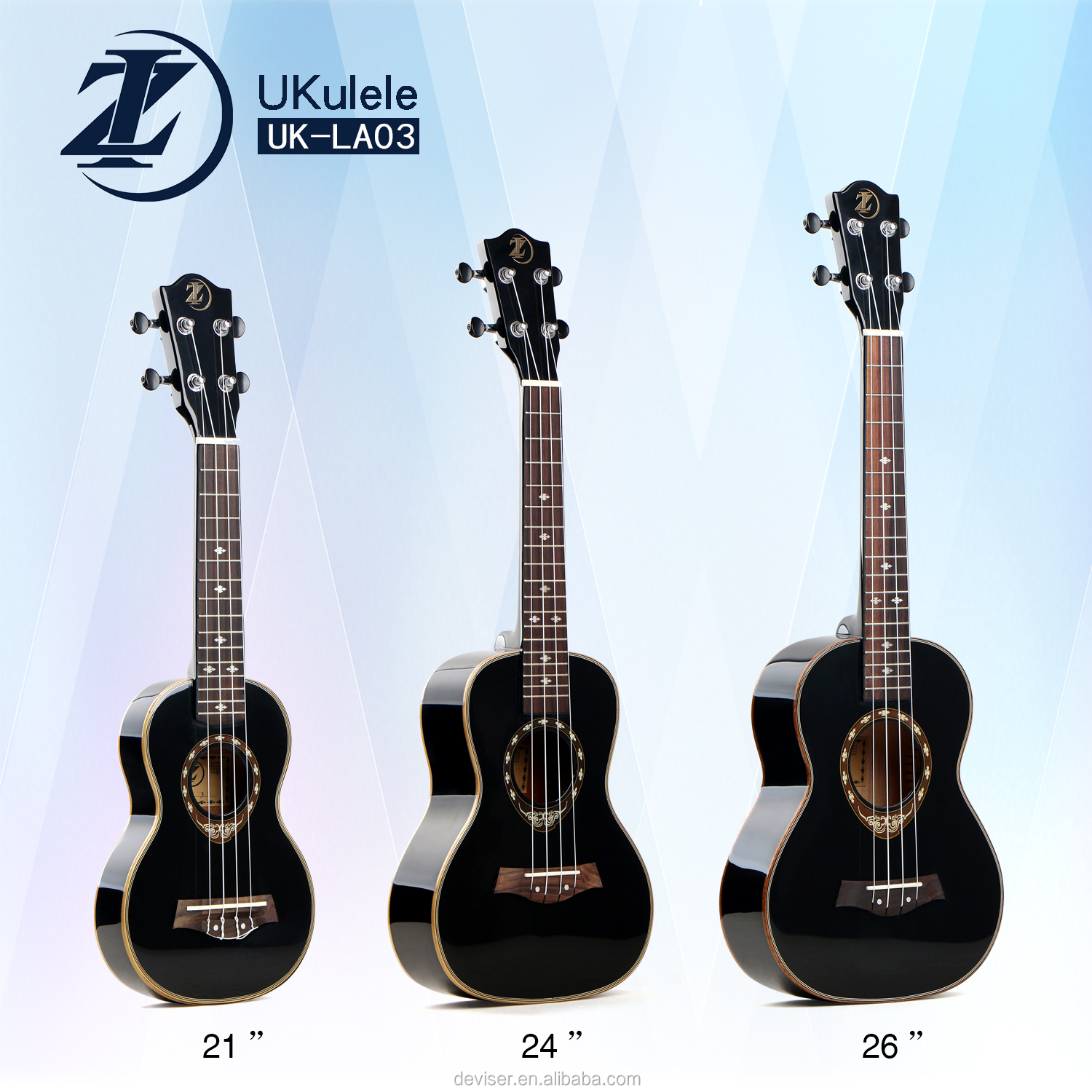 Deviser Cheap Ukulele Guitar Baritone Ukulele