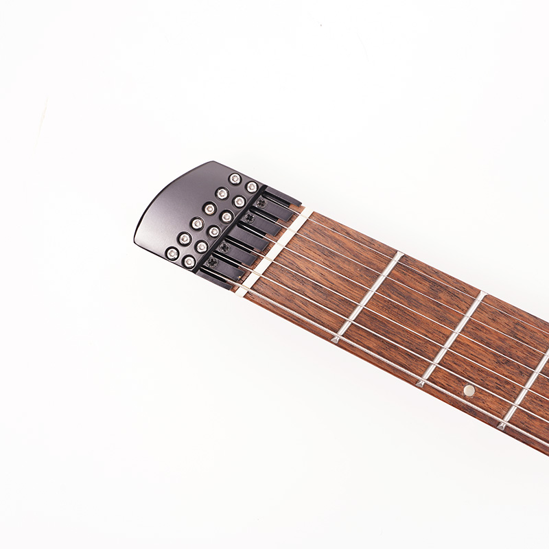 Factory Direct Headless Electric Guitar OEM ODM Customized Rock Metal Guitarra Lightweight Double Humbucker Fan Fretborad