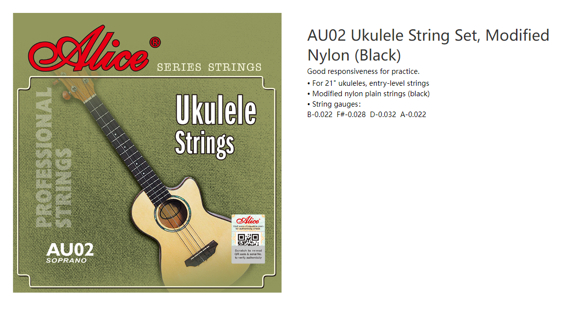Ukulele Strings Detail 2