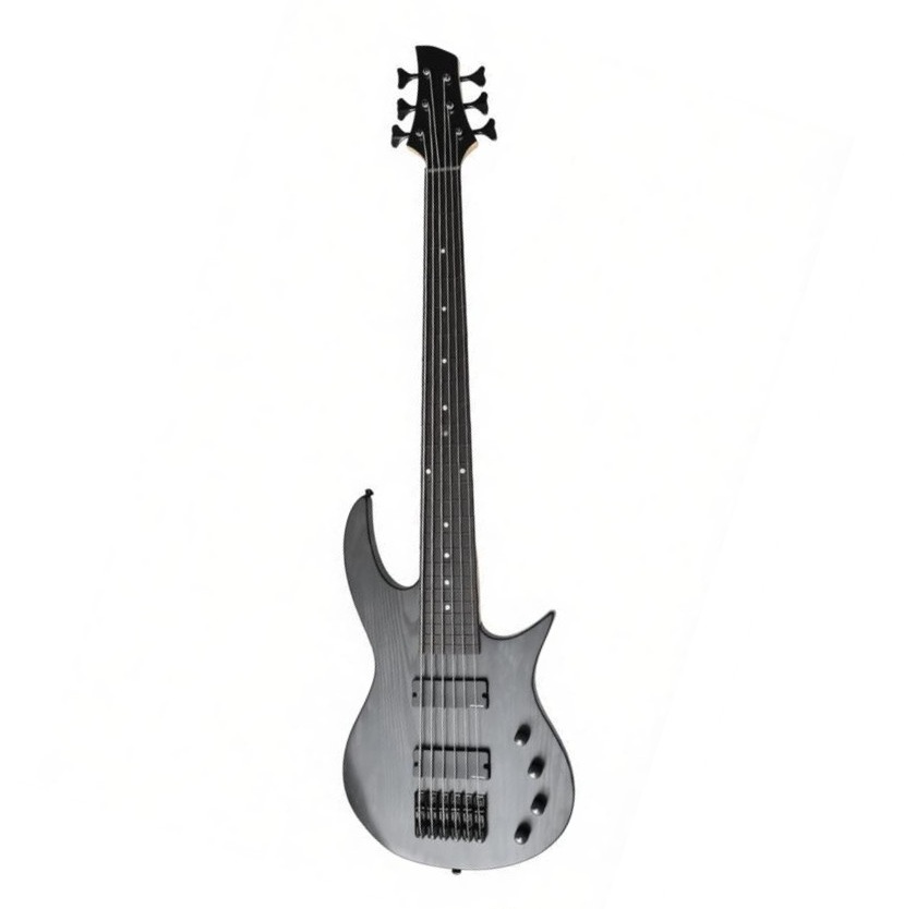 Weifang Rebon 6 String Fretless Electric Bass Guitar With Ashwood Body