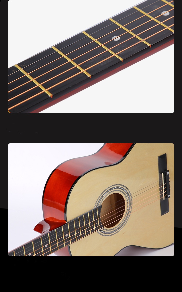 Practice Guitar Body Detail