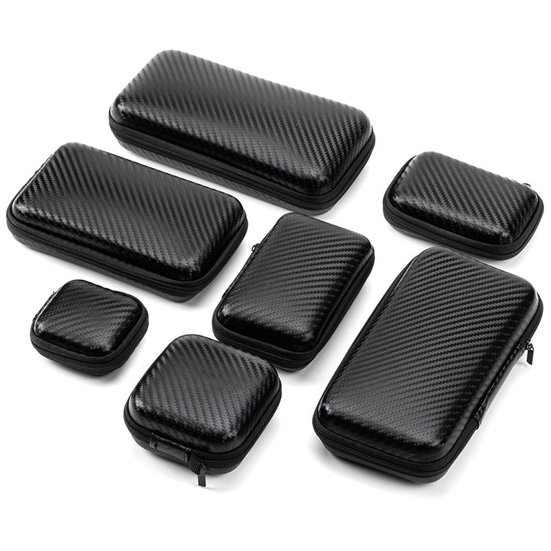 Wholesale Custom Shell Carbon Fiber Tool Storage Bag EVA Case Hard Shell for Outdoor Use