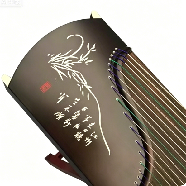 Portable Wooden Guzheng Zither for Beginner Practice and Examination Customized Color &amp; Size