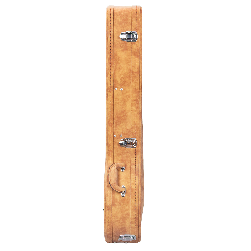 Factory Direct Deluxe Wood Hard Case for Banjo Covered With PVC Leather High Quality Instruments Case