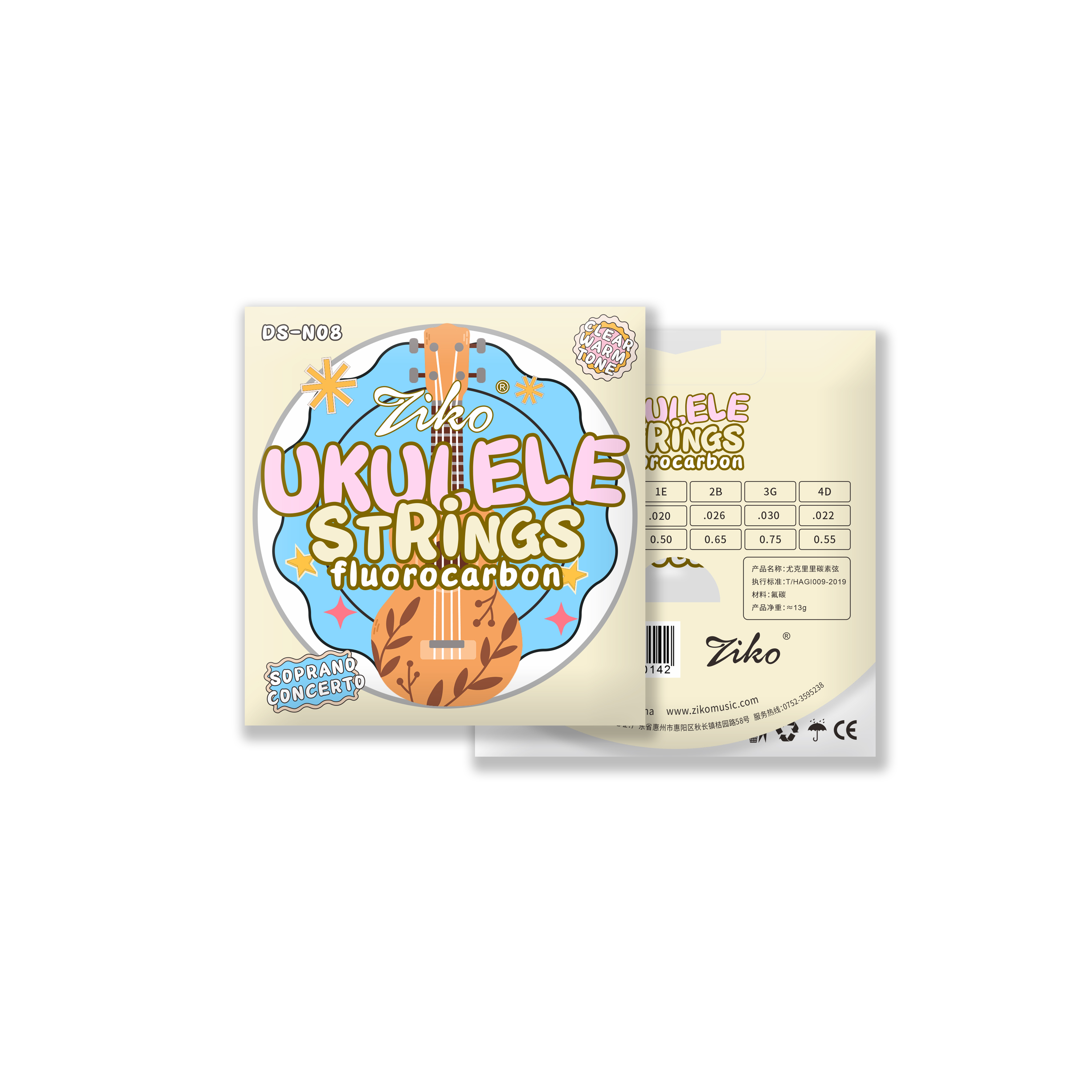 Popular Carbon Nylon Ukulele Strings 100% Quality Guarantee Top Musical Instrument Accessory