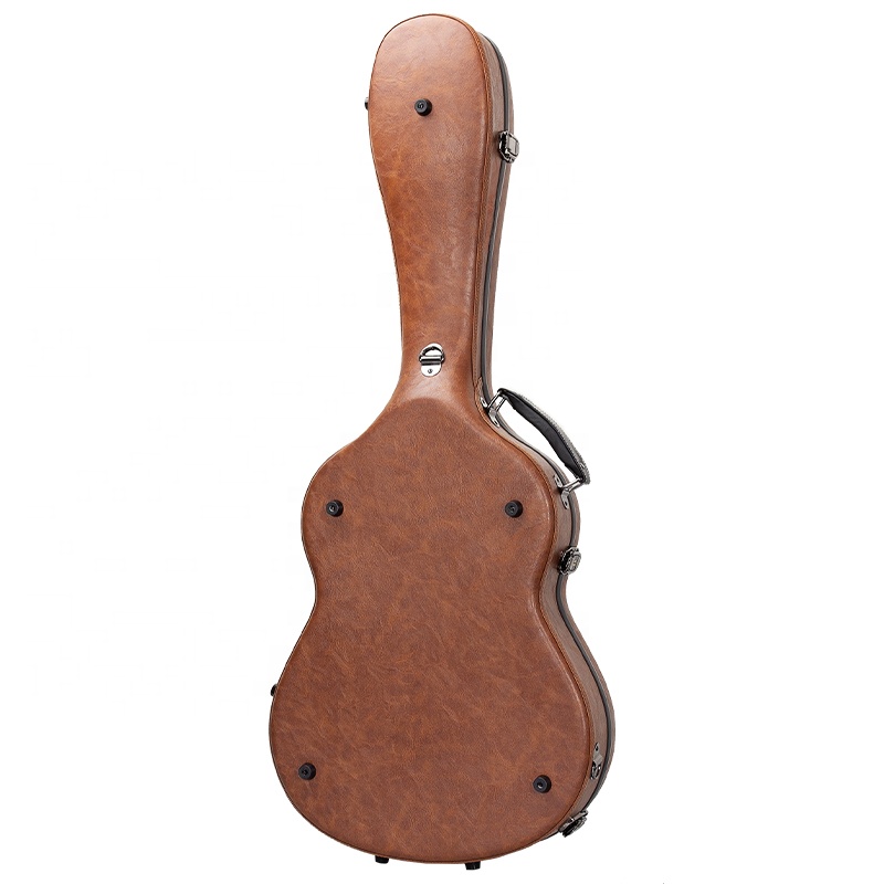 Wholesale Classical Guitar Hard Case Sponge Interior Classical Guitar Fiberglass Case Light Weight Instruments Case
