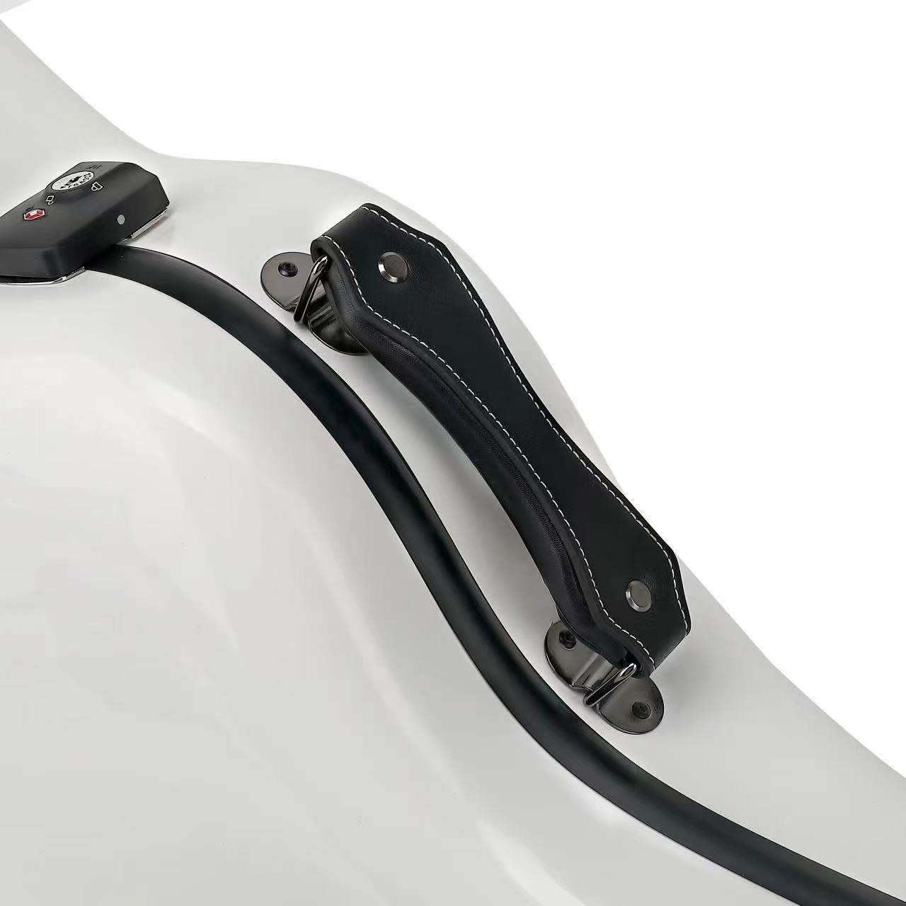 Factory Wholesale Customized Fiberglass/Carbon Guitar Case Hard Shell White Guitar Case for Sale