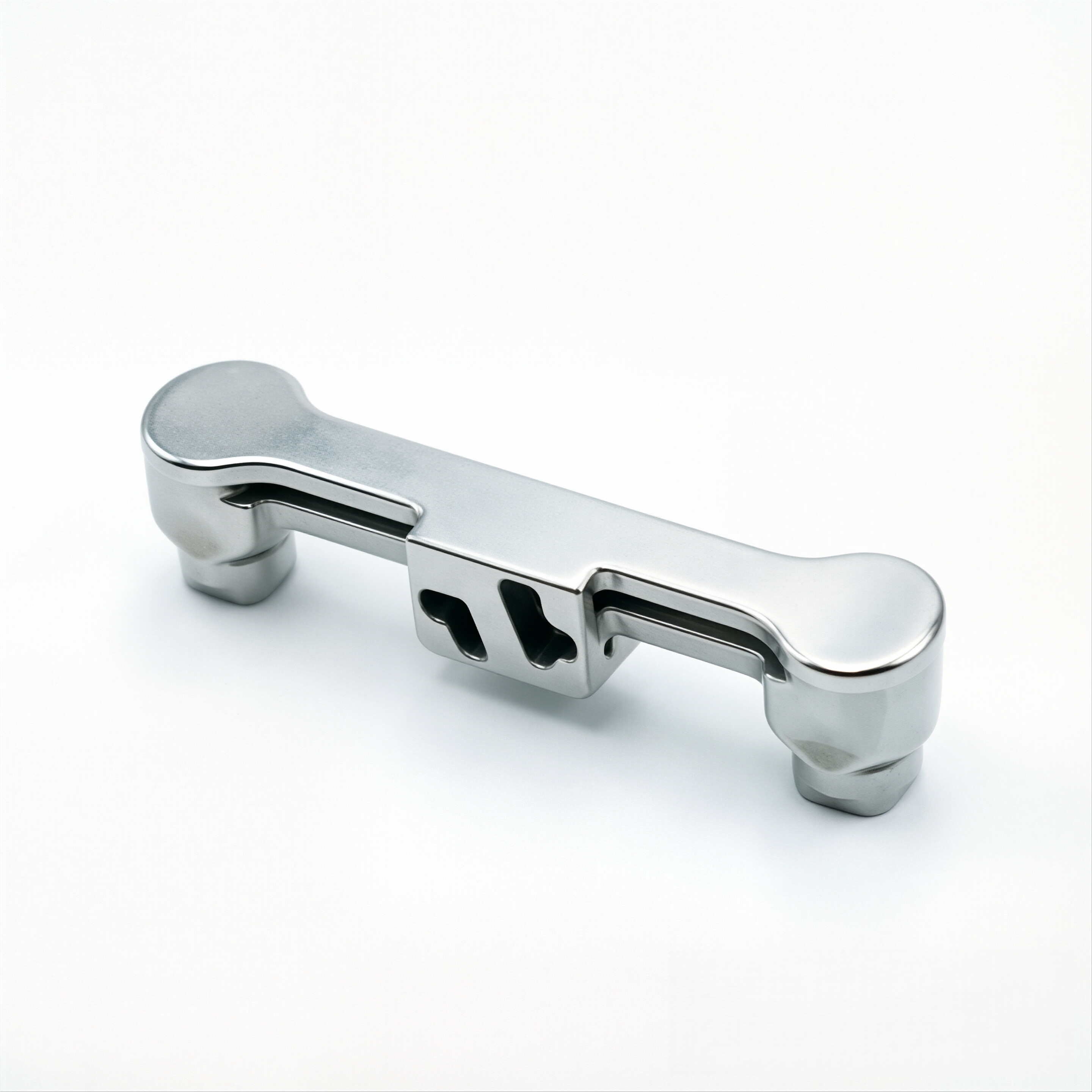 OEM Custom Precision Investment Casting Stainless Steel Guitar Bridge Saddle Hardware Mirror Polished Music Instrument Parts