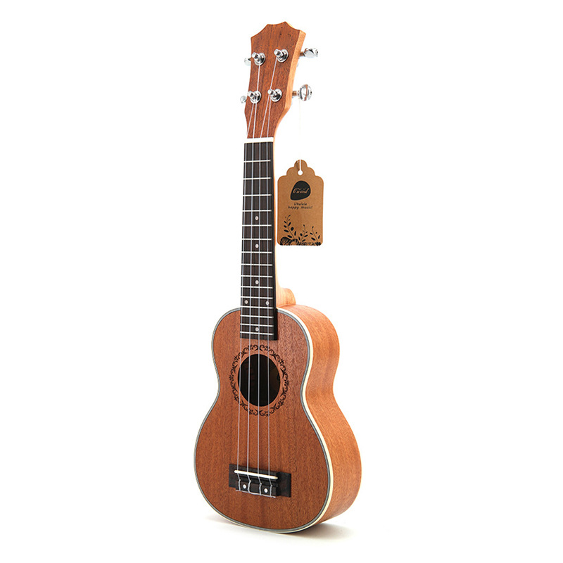 Wholesale 21/23/26 Inch Ukulele Guitar Reasonable Price OEM Customized Baritone Mini Ukulele Guitar
