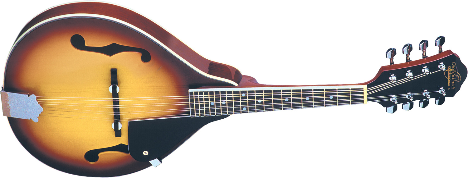 Oscar Schmidt handcrafted A-style and F-style mandolin profile