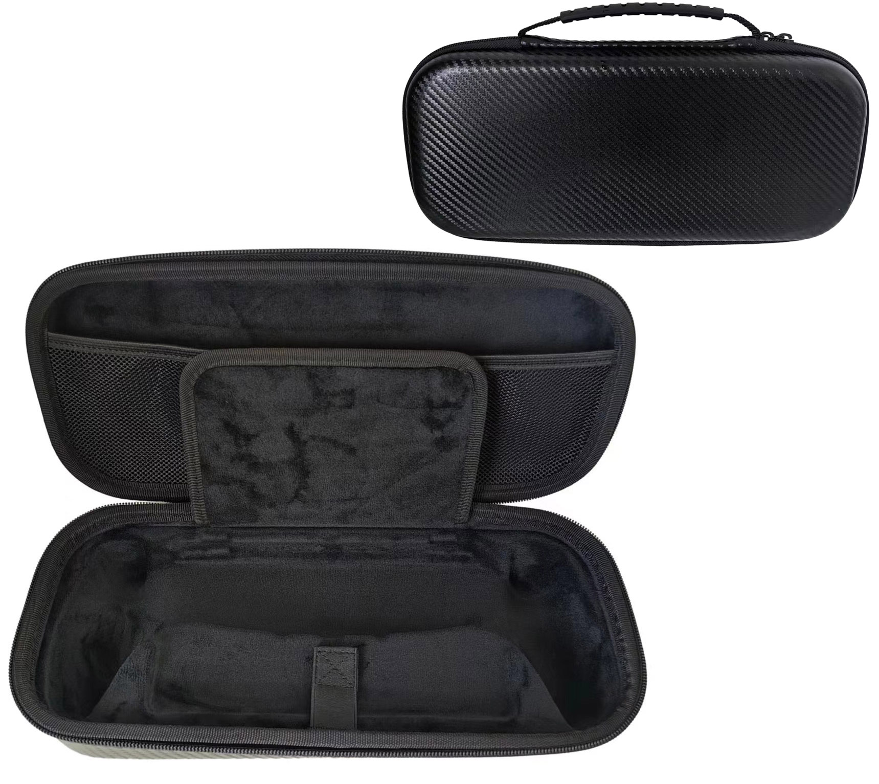 Hard EVA Carbon Fiber Shockproof Protective Travel Carrying Case for PlayStation Portal Portable Storage Bag