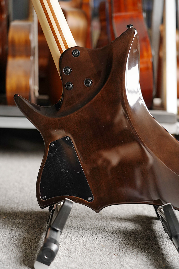 Factory Direct Headless Electric Guitar OEM ODM Customized Rock Metal Guitarra Lightweight Double Humbucker Fan Fretborad
