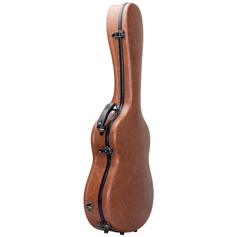 Wholesale Classical Guitar Hard Case Sponge Interior Classical Guitar Fiberglass Case Light Weight Instruments Case