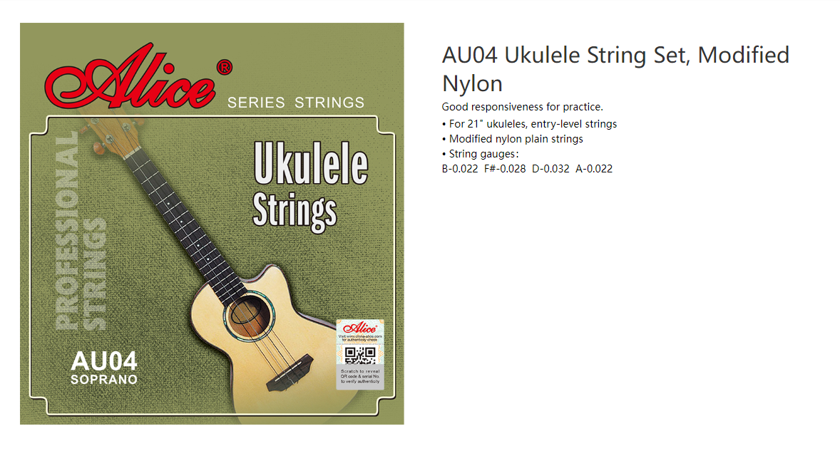 Ukulele Strings Detail 3