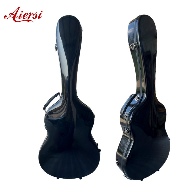 Aiersi 4/4 Classical Guitar Hard Case Fiberglass Factory Price Custom String Musical Instrument Case