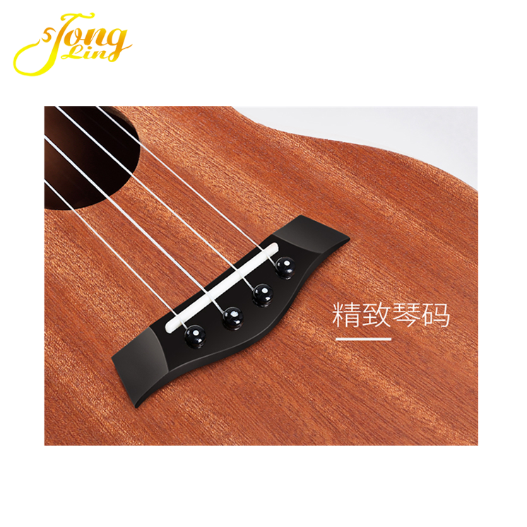 Best Strings Concert Sapele China Manufacturers Mahogany Ukulele Baritone