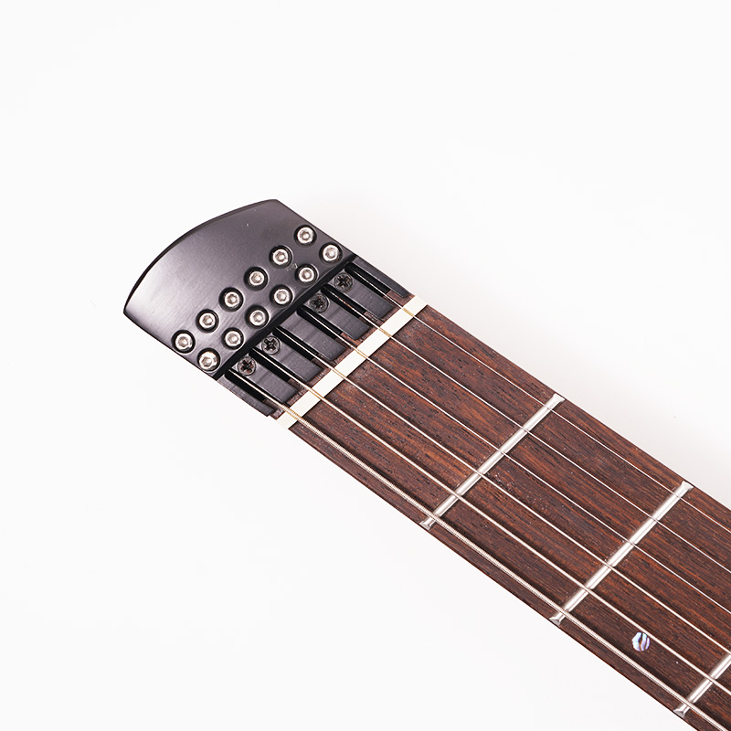 Factory Direct Headless Electric Guitar OEM ODM Customized Rock Metal Guitarra Lightweight Double Humbucker Fan Fretborad