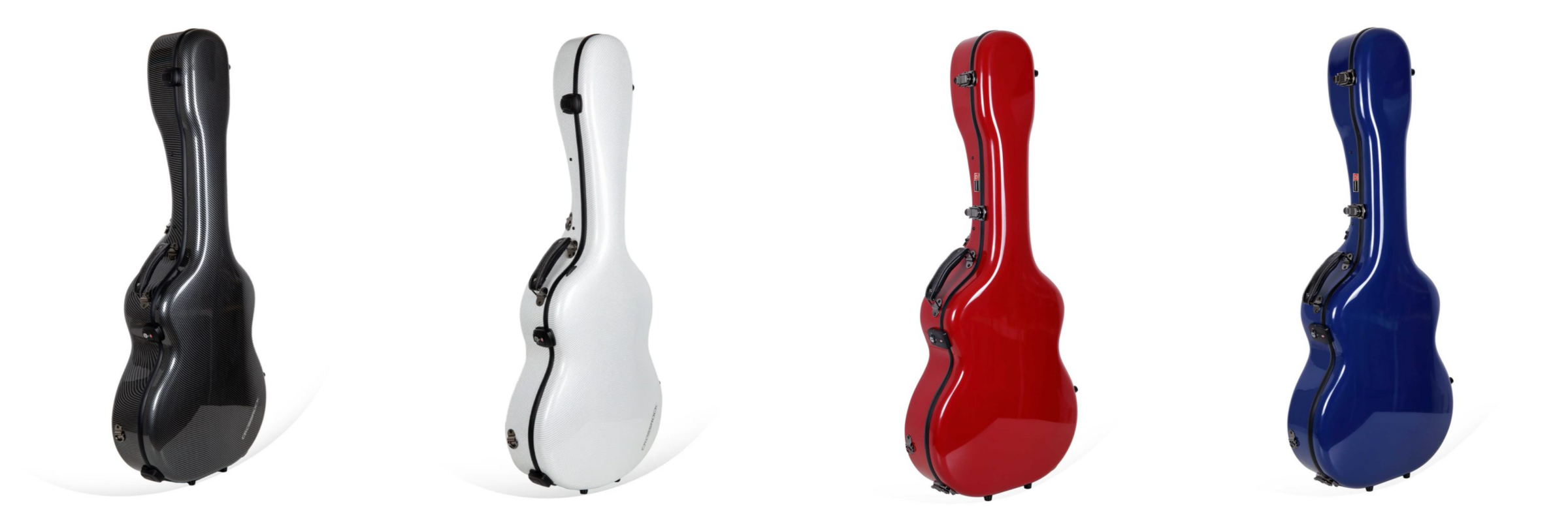 Factory Wholesale Customized Fiberglass/Carbon Guitar Case Hard Shell White Guitar Case for Sale
