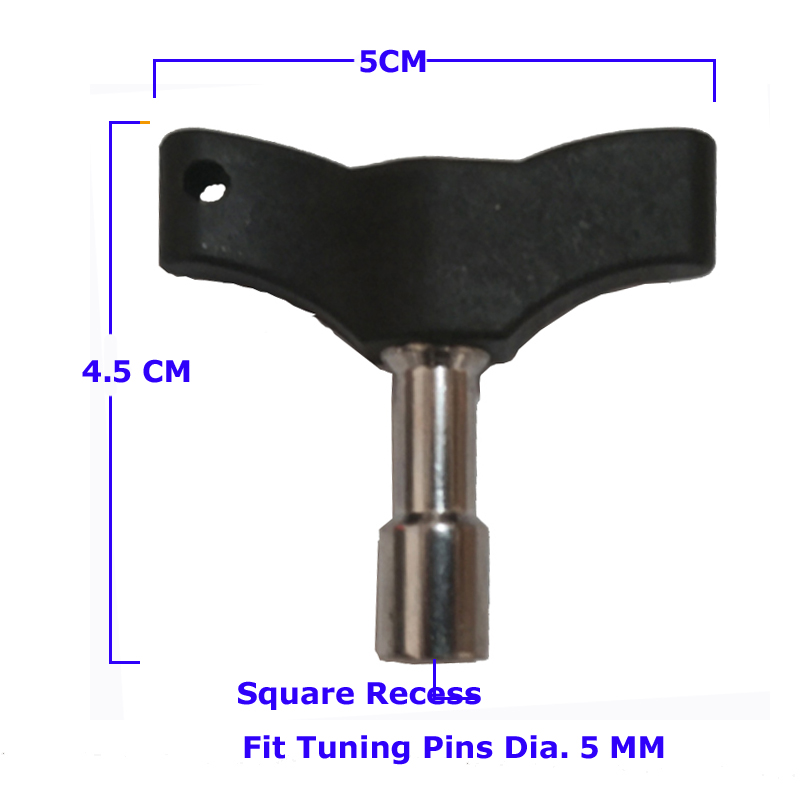 T Shaped Tuning Wrench for Harpsichord Zither Harp Dulcimer Tuning Keys