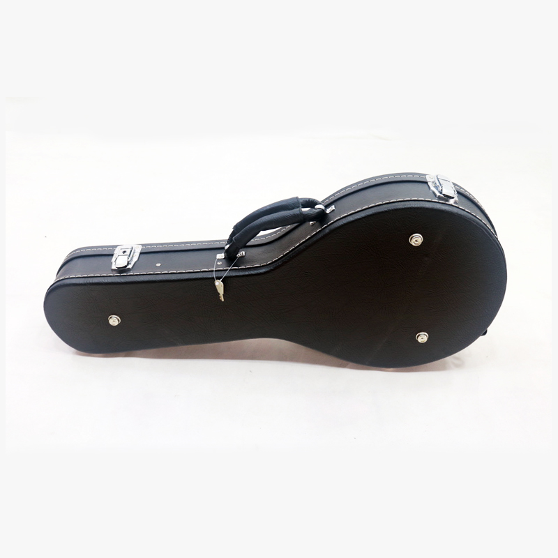 Wholesale Factory Price PU Leather Wood Case with Foam Inside Colorful Mandolin Case
