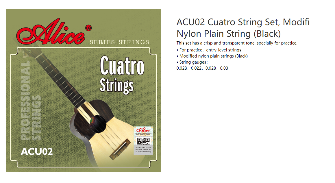 Ukulele Strings Detail 1
