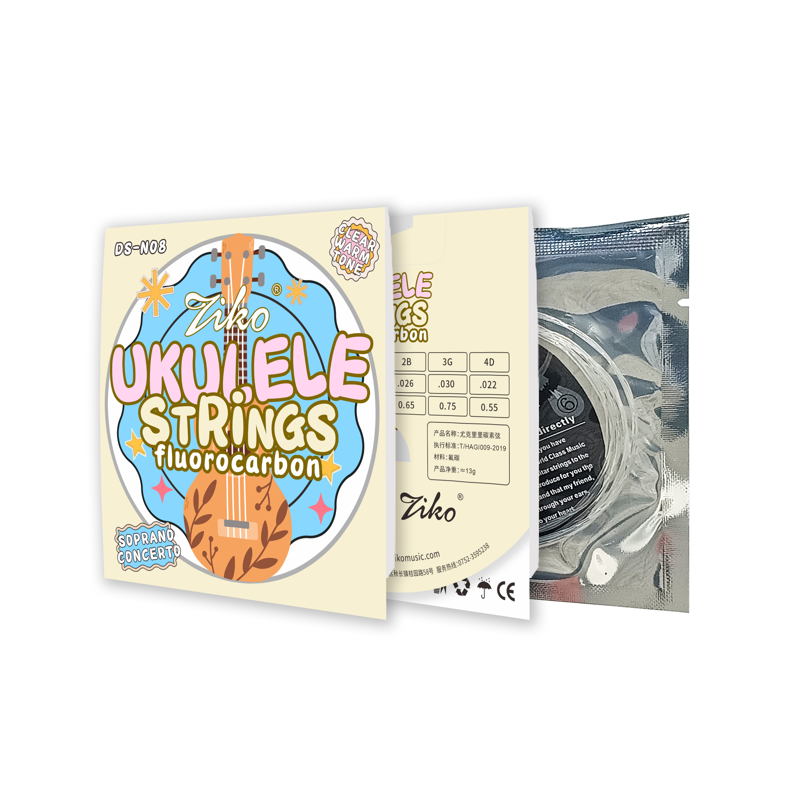 Popular Carbon Nylon Ukulele Strings 100% Quality Guarantee Top Musical Instrument Accessory