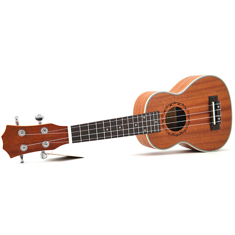 Wholesale 21/23/26 Inch Ukulele Guitar Reasonable Price OEM Customized Baritone Mini Ukulele Guitar