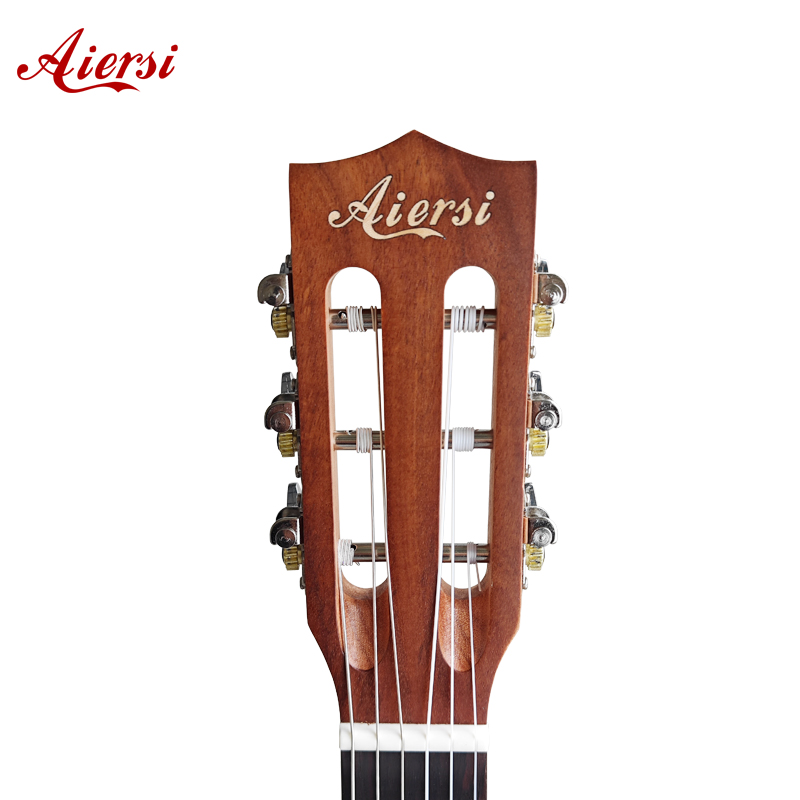 Aiersi Brand 28 Inch Hawaii Mini Guitar 6 String Koa Body Ukulele Guitar Portable Travel Ukelele Guitarlele