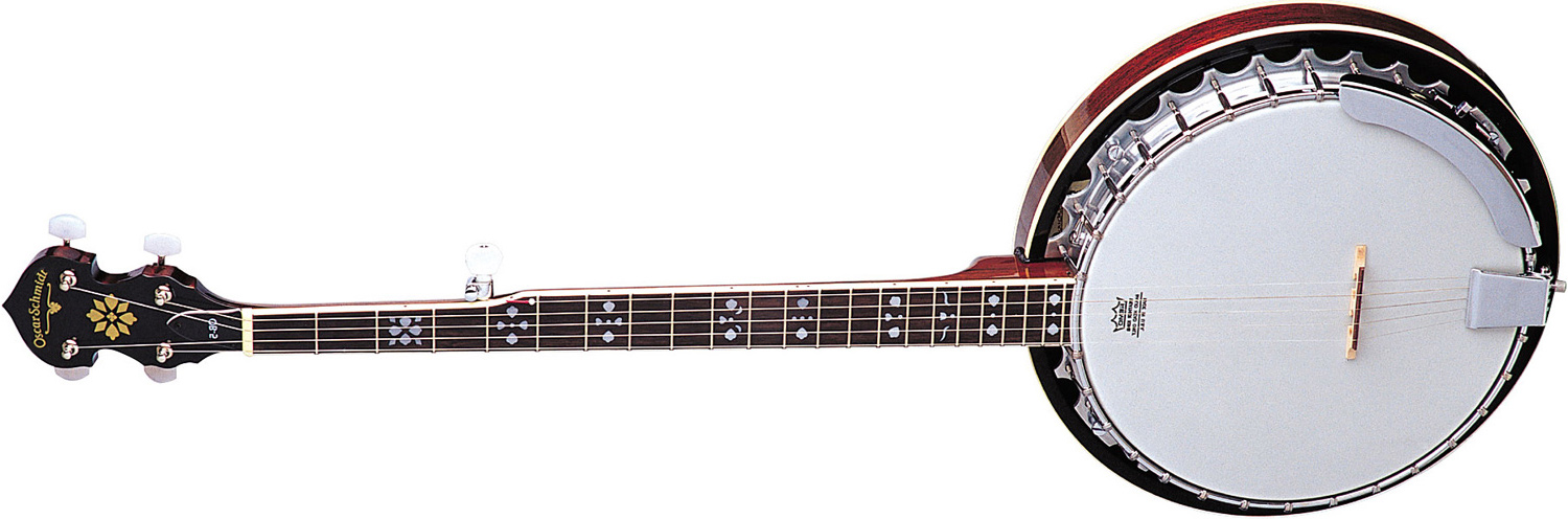 Oscar Schmidt OB5LH 5-string left-handed banjo overview