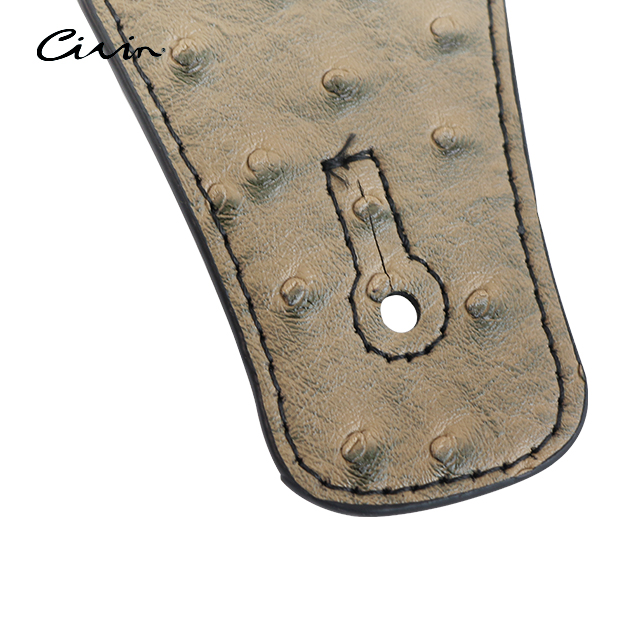 High End CIVIN CPU01 Durable 6.5cm Wide Soft Pu Leather Guitar Strap 87cm OEM/ODM Available Wholesale Price