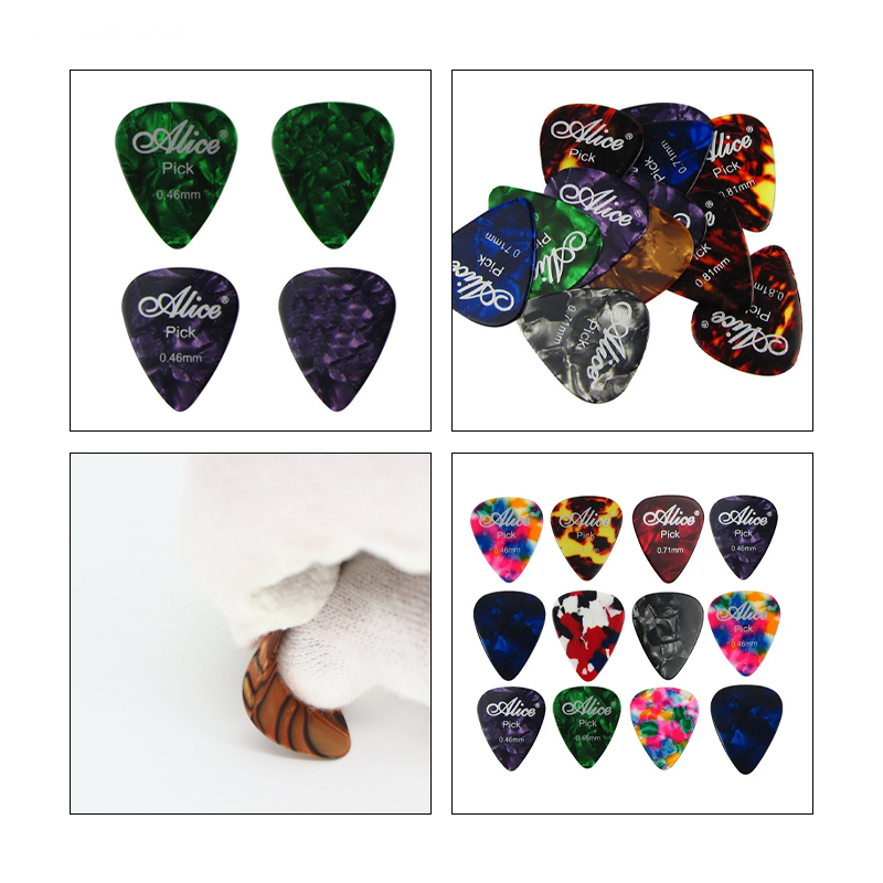 Factory Direct Professional Alice Colorful Zither Accessories Plastic Guitar Accessories for Stringed Instruments Players