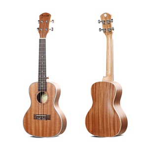 Deviser Baritone Acoustic Electric Ukulele Guitar