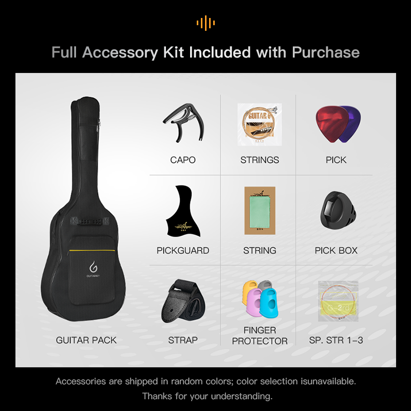 Wholesale Custom High Quality Hot Selling Glossy Travel 30 34 36 Inch Folk Acoustic Guitar for Children