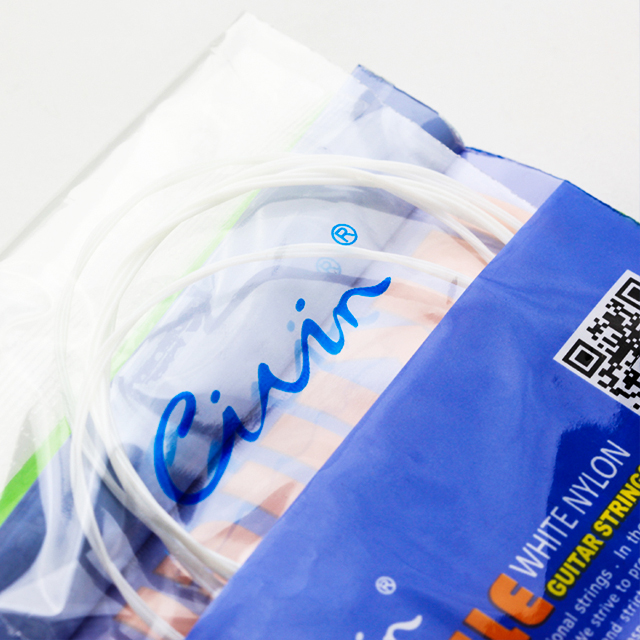 CIVIN CUW60 Hot Selling Durable White Nylon Universal Ukulele Strings 4 String Set 024/033/040/028 Gauges Smooth Feel for