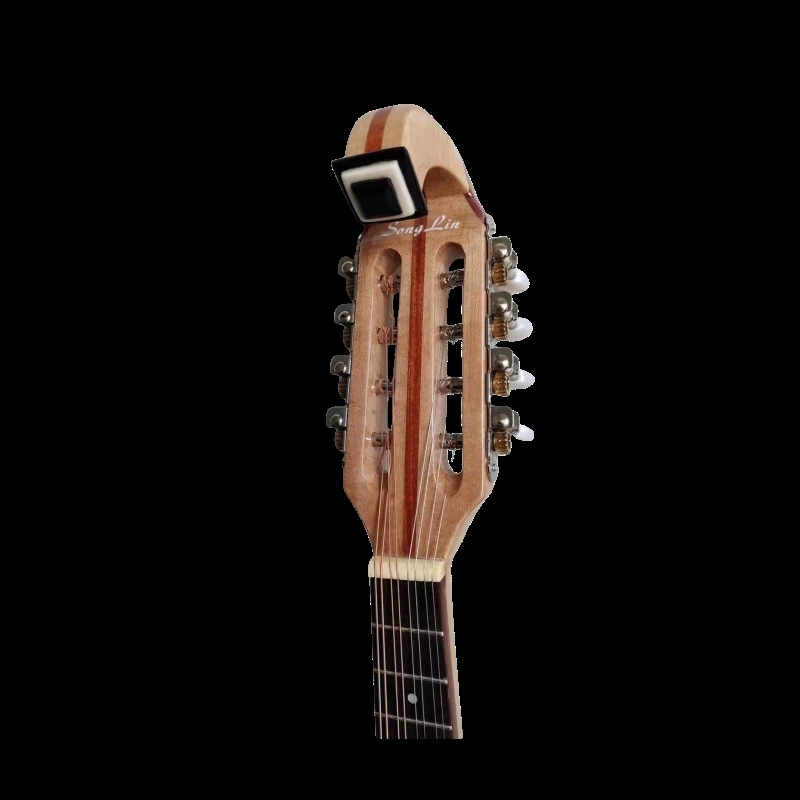 Premium Bowl-Back Mandolin High-Pitched 8-String Mandoline Bowl Shape Mandolin for Professional Performance