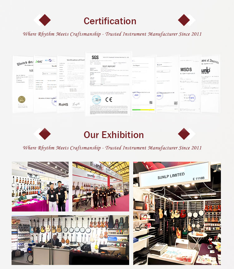 Certifications and Exhibitions