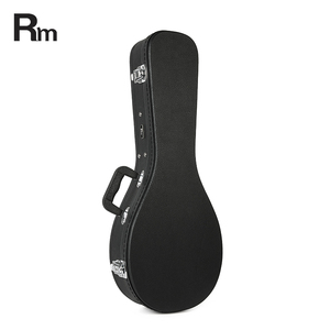 Handmade Leather Wooden A-shape Mandolin Case
