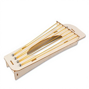 DIY Wooden Eight-stringed Zither Science Kit