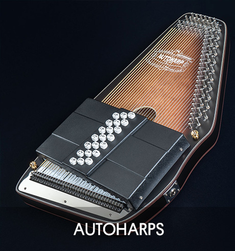 Oscar Schmidt OS21C 21 Chord Autoharp with Gloss Natural Finish